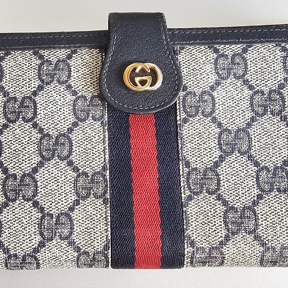 Gucci Handbags - AUTHENTIC Vintage Gucci Monogram Leather Wallet